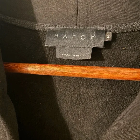 Hatch maternity early days nursing sweatshirt p xs black - Picture 4 of 6